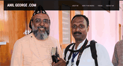 Desktop Screenshot of anilgeorge.com